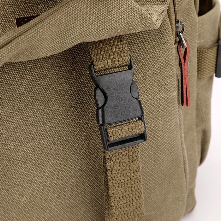 Men's large capacity travel backpack, suitable for different groups of people, adjustable shoulder strap length, multi compartme