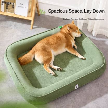 Cama para cachorro dupla-face grande extragrande casa de cachorro sofá canil cama quente de inverno macia de flanela para cães e gatos S-2XL acessórios para animais de estimação