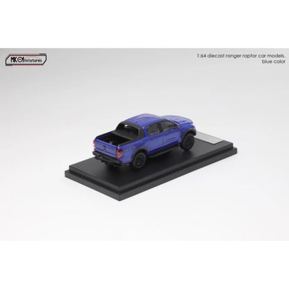 MK Miniaturas Liga Fundida 1/64 Ford Ranger Raptor Modelo de Carro Decoração Estática Brinquedos Colecionáveis de Presente