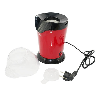 Máquina de Pipoca de Ar Quente Fácil de Limpar Aquecimento Rápido com Aberturas de Ventilação Compacta 1100W Panela Antiaderente para Festas em Casa