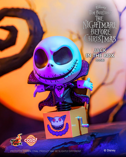 Em estoque O Pesadelo Antes do Natal Versão Q Jack Skellington Rei Abóbora Mini Bonecos de Ação Fofos Brinquedo Gótico de Halloween