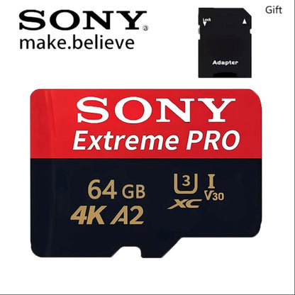 Cartão de Memória SONY 1TB 512GB 256GB 128GB Cartão Micro TF SD Flash de Alta Velocidade Cartões de Memória SD Classe 10 Cartão de Armazenamento para PC/Telefone