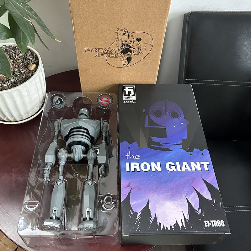 30 CmO Gigante de Ferro Figura O Gigante de Ferro Selecione o Modelo de Batalha Peças de Liga de Ação Figura Modelo Robô Brinquedos Colecionáveis Presentes de Aniversário