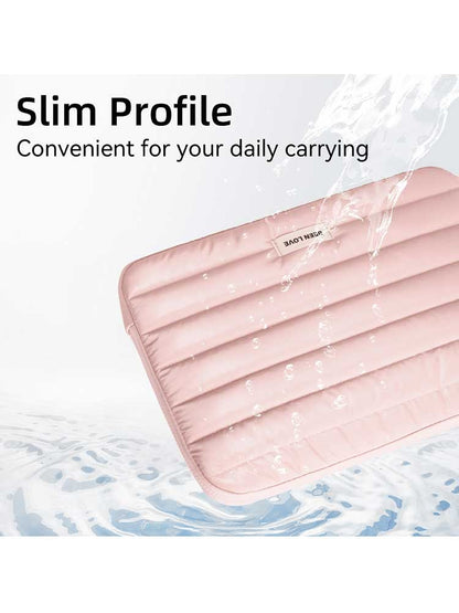 13/14 Inch Puffy Laptop Sleeve Cover Bag For Laptop Cover for MacBook Air iPad Pro Tablet Pouch Bag Fashion Notebook Soft Case