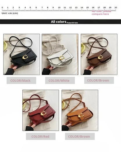 2025 Hot! Women's Simple Caviar Small Square Crossbody Bag - Portable & Fashion - Forward Design