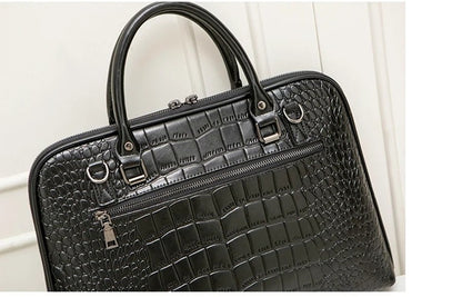 Motaora 2025 Women's Bag Leather Briefcase For 14-inch Laptops Women Professional Business Shoulder Bag Fashion Solid Handbags