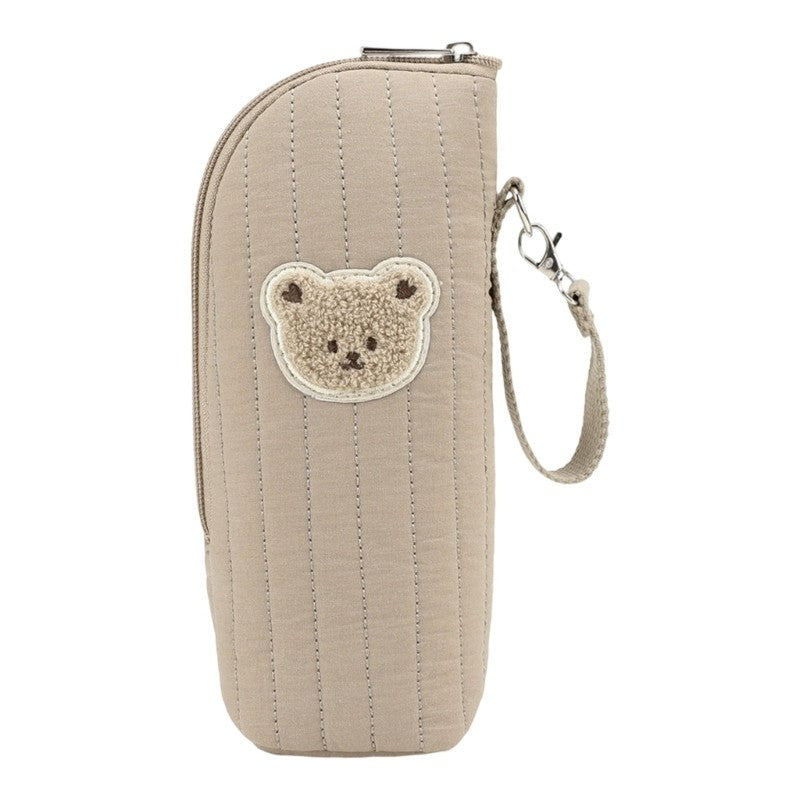 J15U Multifunctional Cotton Thermal Bottle Bag With Aluminum Insulation Design For Baby Feeding Essential Travelling