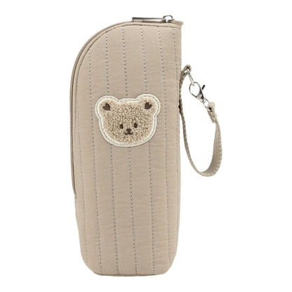 J15U Multifunctional Cotton Thermal Bottle Bag With Aluminum Insulation Design For Baby Feeding Essential Travelling