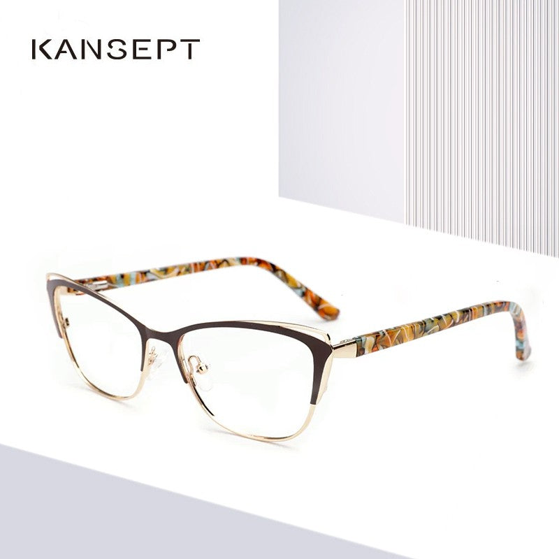 KANSEPT Reading Glasses Woman Transparent Eyepieces Eye-glasses -2 Luxury Mens Lenses to Read Woman's Eyeglasses Women Lens Men