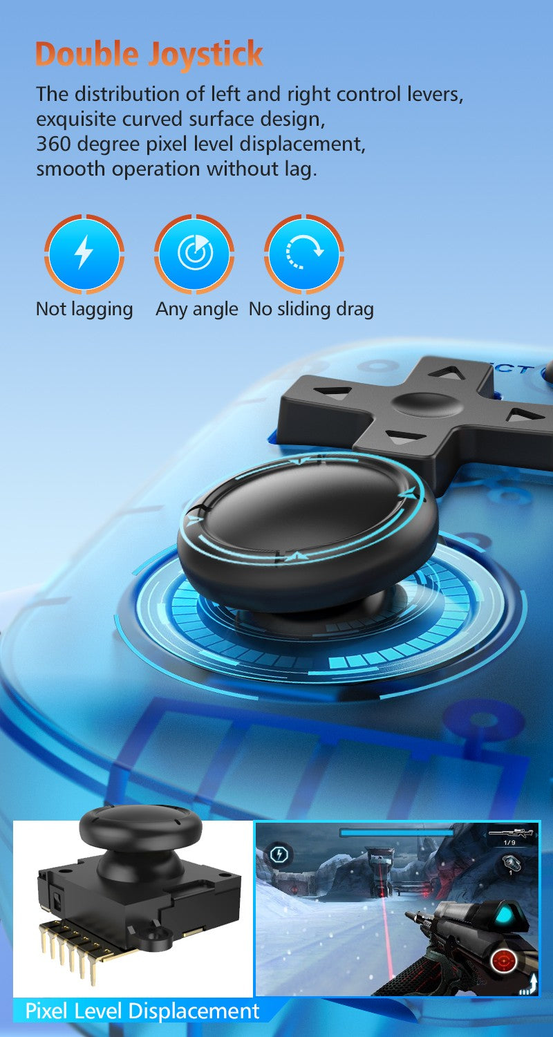 BOYHOM  Handheld Retro Game Console 4.2 Inch HD IPS Screen  Portable Video Player