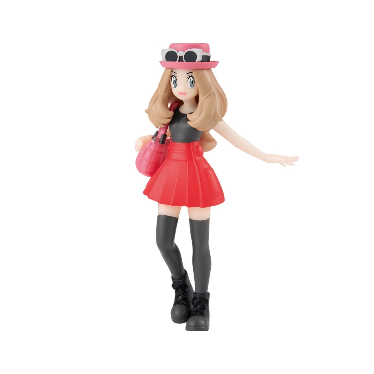 Bonecos Bandai Pokémon Scale World Região Kalos - Serena, Chespin, Quilladin, Greninja, Braixen, Pancham Brinquedo Colecionável de Presente