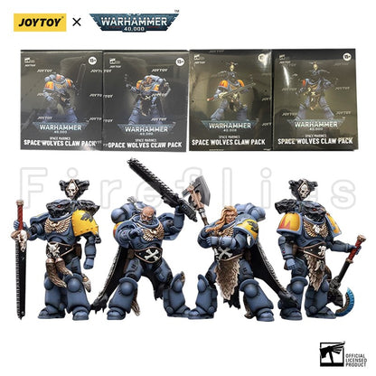 1/18 JOYTOY Action Figure 40K The Horus Heresy Space Wolves Figures And Mechas Logan Ghostwolf Anime Model Toy