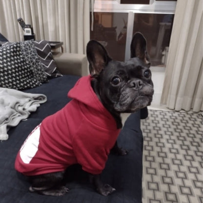 Casaco com Capuz para Animais de Estimação Moletom Macacão de Cachorro Roupa Outono Inverno Quente Cão Grande Pequeno Corgi Border Collie Fadou