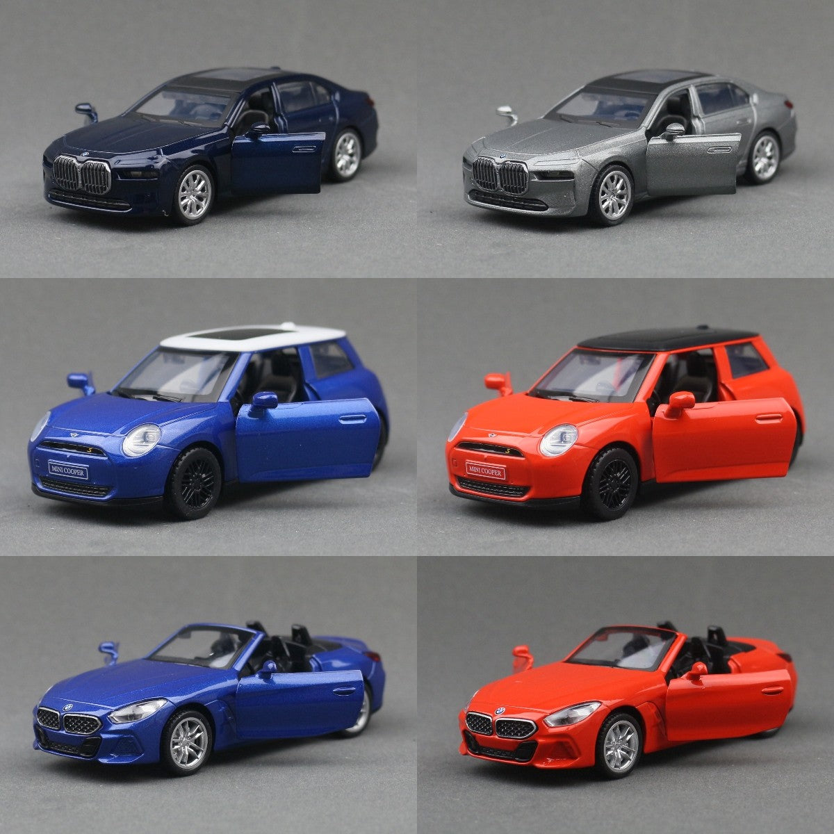 MSZ 1/43 BMW M3 M4 X6 X7 Mini Cooper SUV Carro Esportivo de Corrida Brinquedo Modelo Diecast Metal Miniatura Coleção de Fricção Presente Infantil