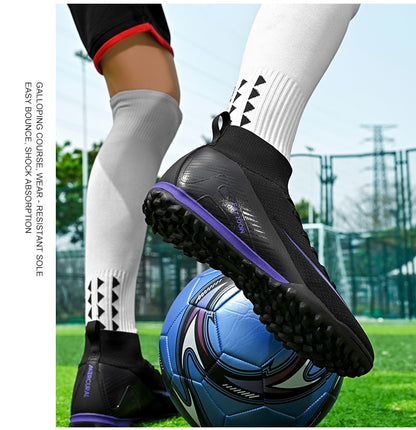 TF/FG Men Soccer Shoes Society Cleats Professional Indoor Football Field Boots Fast Training Outdoor Football Shoes Sneaker
