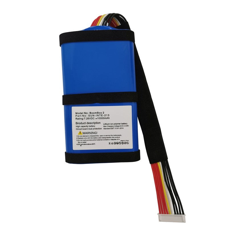 Bateria de reposição para caixas de som JBL Boombox 1 2 3 Boombox1 Boombox2 Boombox3 ID109GA SUN-INTE-213 GSP0931134 01