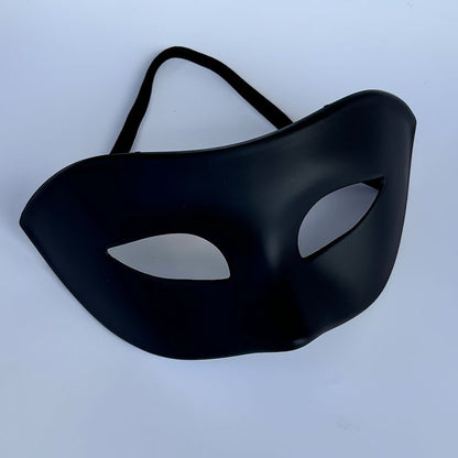 Metal Half-Face Jazz Mask for Men & Women, Thickened Party Costume Accessory, Perfect for Halloween Cosplay Events