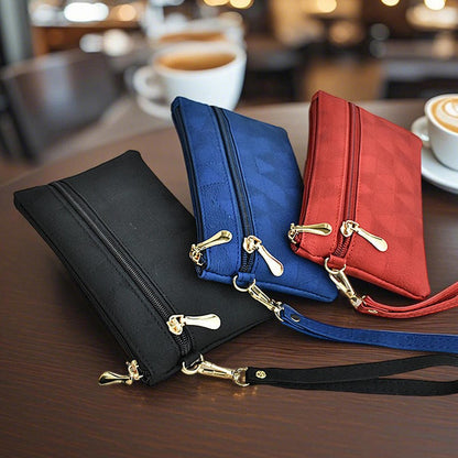 High Quality Fashion Women Large Capacity Wallets Lady Long Big Zipper Purse Female Money Bag Phone Clutch Walet Wristlet?