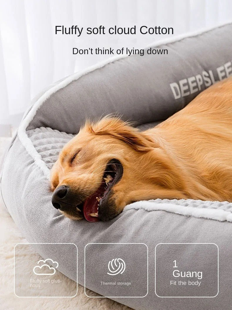 Cama de Cachorro Pequeno para Inverno Pet Sofá Quente Cesta de Halloween Tapete Médio Almofadas Almofada Grande Acessórios para Filhotes Cama para Cães Grandes