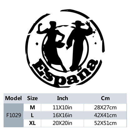 1 pc new Spanish sentence Wall Sticker Removable Wall Stickers Diy Wallpaper For Baby's Rooms Removable Decor Wall Decals