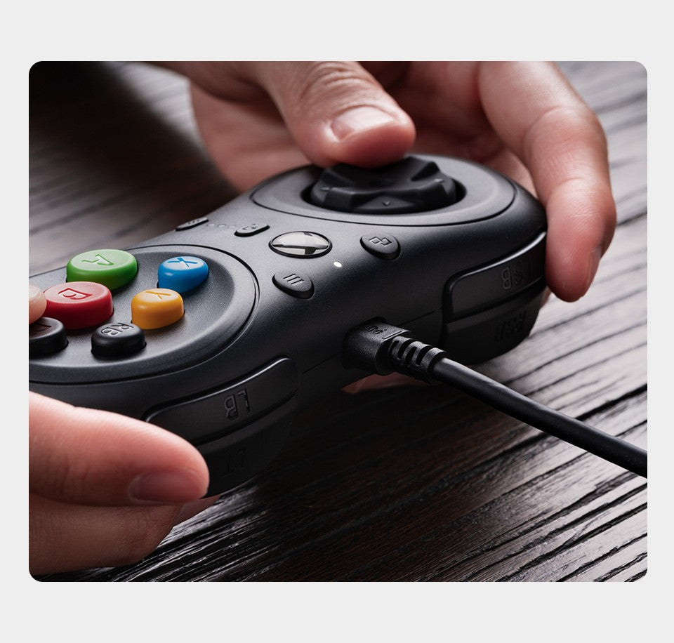 8BitDo M30 Gamepad Wired Controller for Xbox Series X|S, Xbox One, and Windows with 6-Button Layout - Officially Licensed