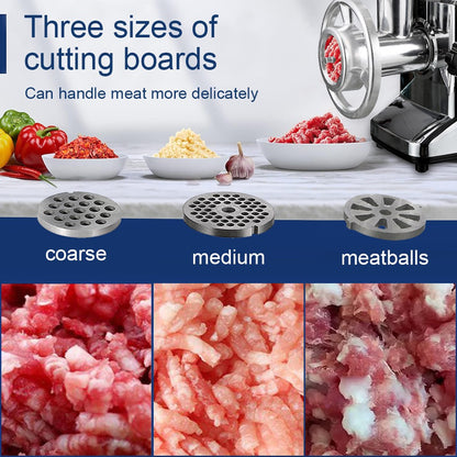 Moedores de Carne Elétricos 3000W Aço Inoxidável Picador Pesado Triturador de Salsicha Processador de Alimentos Eletrodomésticos Moedor Sonifer