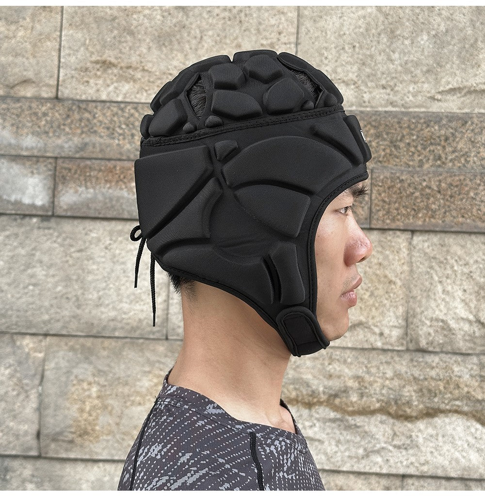 Capacete WOSAWE Soft Shell EVA à prova de choque para futebol, goleiro, proteção de cabeça para motocicleta para jovens e adultos