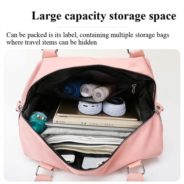 Large Gym Bag with Wet Dry Compartment | Sport Duffel for Women Men | Travel Tote