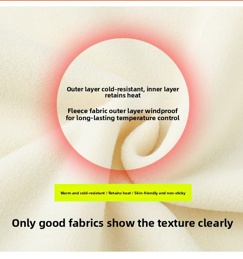 Plus Size Women's Autumn Winter Thickened Double-sided Fleece Hooded Jacket Zipper Long Sleeve Warm Outerwear Casual Style Sh...