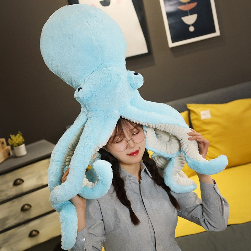 1pc 30-90CM Creative Lifelike Octopus Plush Toys Sea Animal Stuffed Dolls Pillow Back Cushion Children Kids Birthday Xmas Gifts
