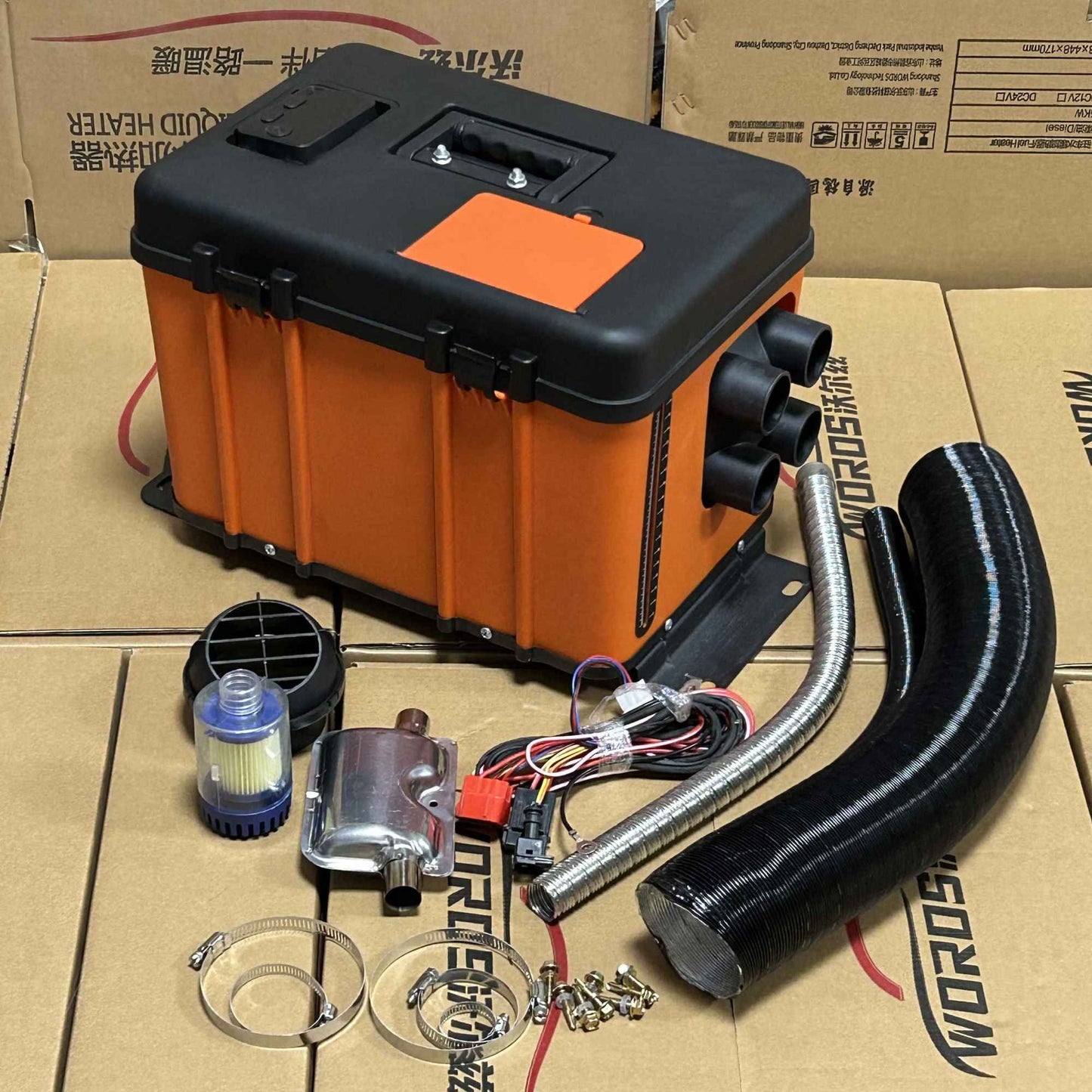 2025 Hot Sale Car Air Conditioning & Diesel Heating System - 12V/24V/220V Diesel Parking Heater for Cars