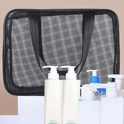 Big Pockets Tote Bag Easily Carry Beach Mesh Shower Mesh Shower Bag Quick Dry Shower Storage Bag Beach