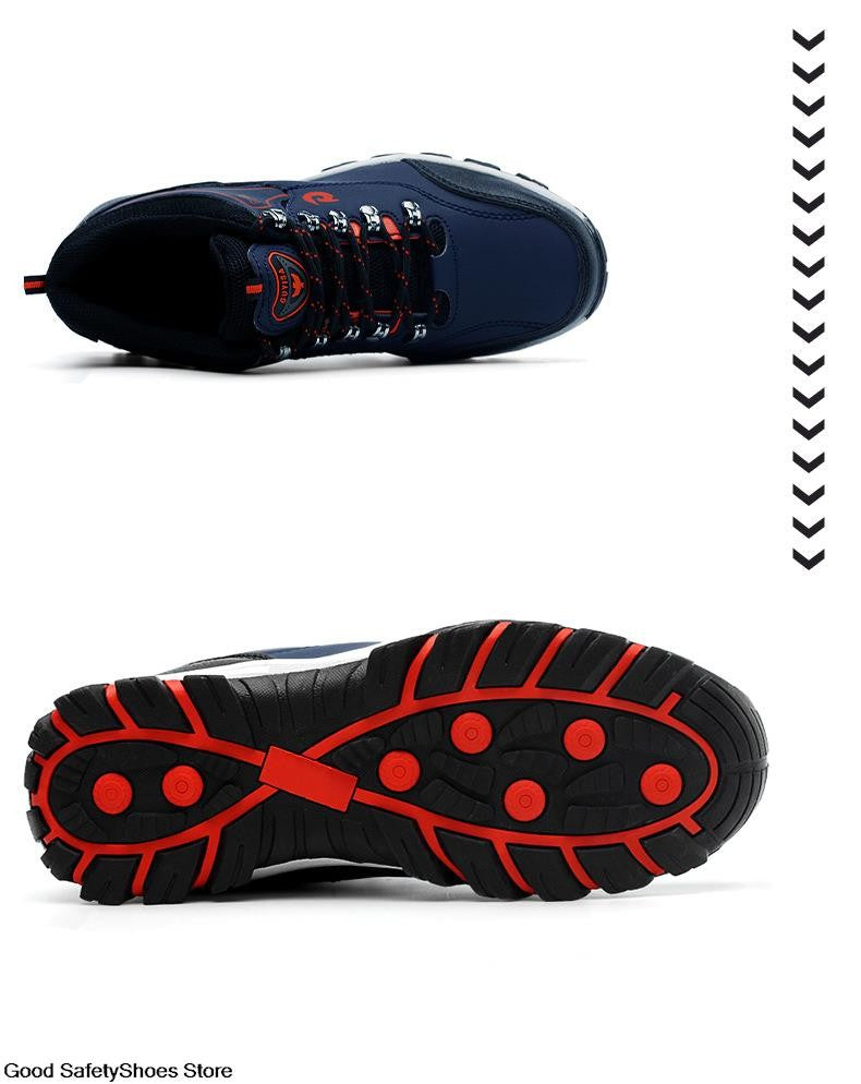 Steel Toe Shoes Men Work Safety Boots Sneakers Male Constrcution Puncture-Proof Work Safety Shoes  Man Security Boots Work Shoes