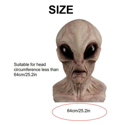 Alien Mask Alien Mask Scary Latex Mask Full Head Mask For Halloween Cosplay Costume Party Prop for Adults Men Women