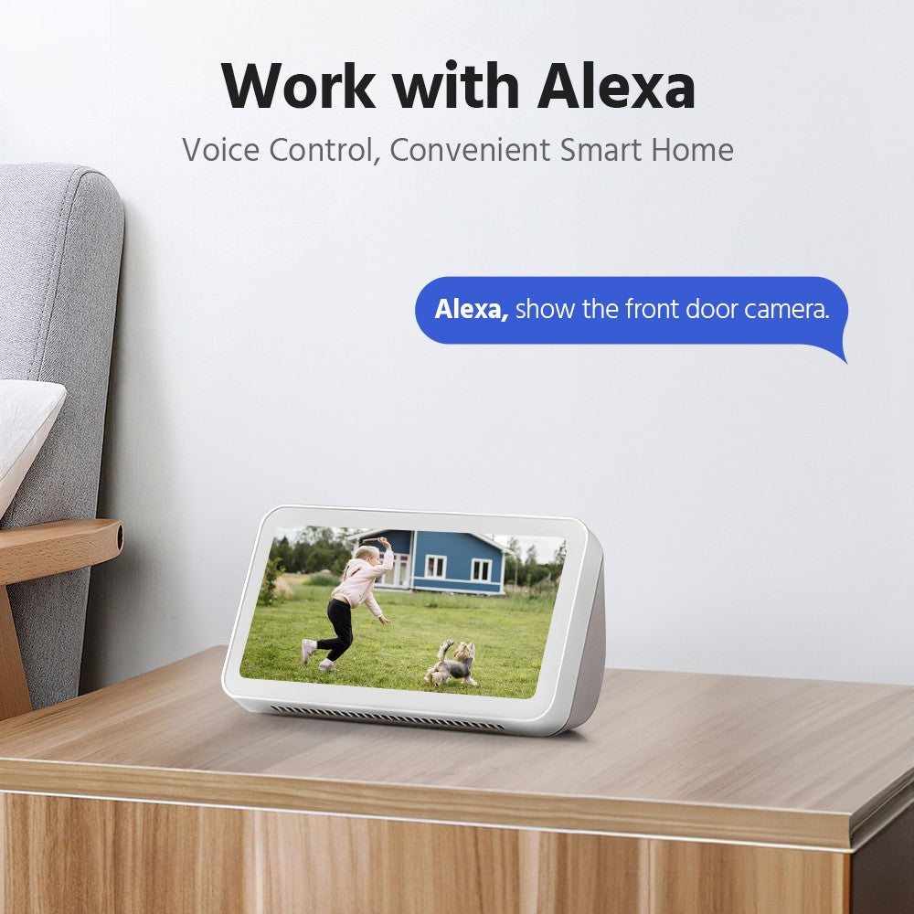 ANNKE 5MP Wireless Home Camera System 2PCS Cam Kit Security System Cameras PIR Human Detection 4CH Dual wifi Homebase