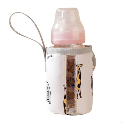 Baby Feeding Bottle Warm Cover Baby Bottle Insulator Sleeve Milk Bottle Protector Bottles Warm Keeping Cover Washable L8RB