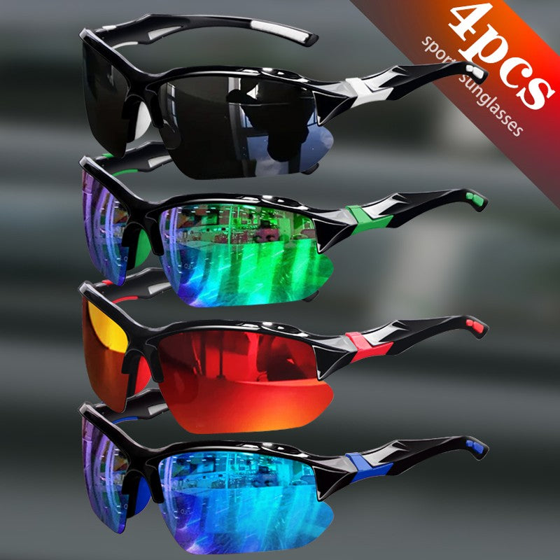 2pcs/4pcs TAC Lens AWGSEE Polarized Sports for Men, PC Frame, Multi-Color Coating, for Fishing, Running, Daily Casual Wear