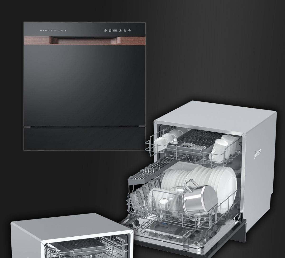 New Design Dishwasher Ultrasonic Smart  Dishwasher