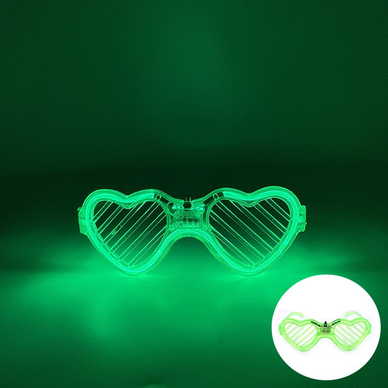 New Cool Wireless Glowing LED Light Up Glasses For Rave Festival Party Luminous Neon Mosaic Sunglasses Club Disco Eye Glasses