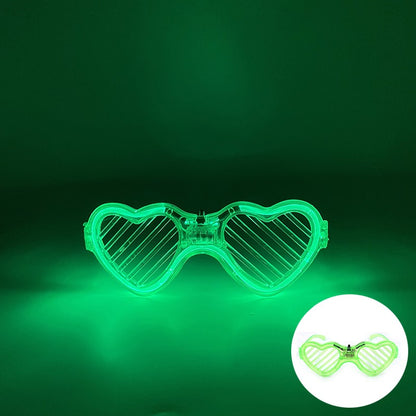 New Cool Wireless Glowing LED Light Up Glasses For Rave Festival Party Luminous Neon Mosaic Sunglasses Club Disco Eye Glasses