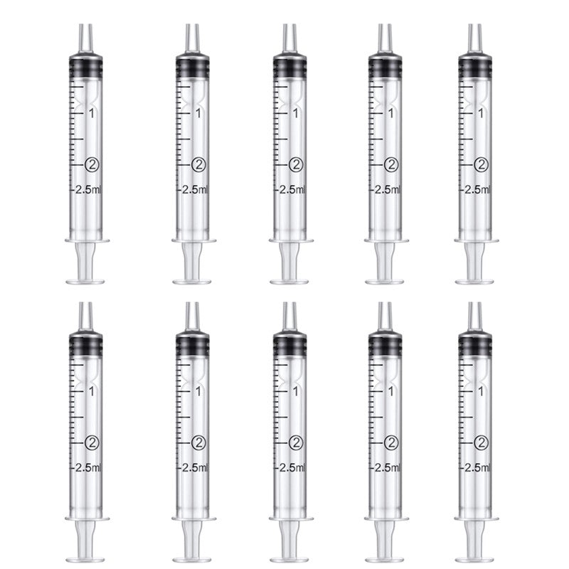 Seringa plástica de nutrientes reutilizável, 1ml-10ml, 10-20 peças, atacado, hidropônica, medição, também para cozinha