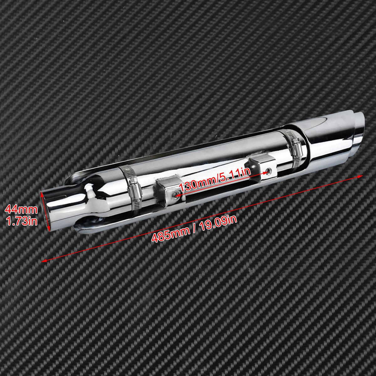 Motorcycle Slip-On Exhaust Muffler Shortshots Exhaust Pipes For Harley Sportster XL 883 Iron 1200 48 72 Forty Eight 2014-2022