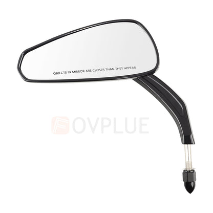 Espelhos retrovisores de motocicleta universais para Harley Touring Road Street Glide Electra Glide Sportster Iron 883 softail 1982-2024