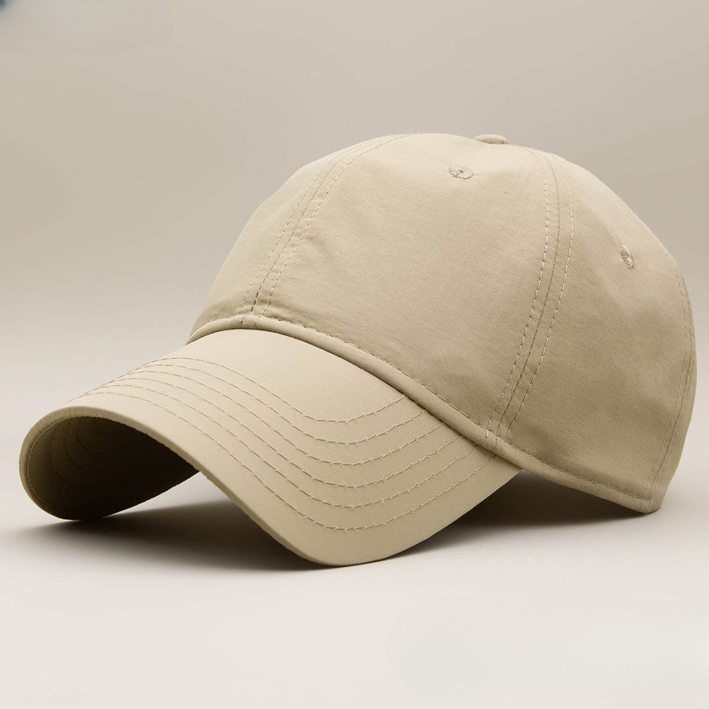 Summer Lightweight Quick Drying Baseball Cap Man  Plus Hat Male Outdoor Sport Oversized Men's Navy Baseball Cap for Big Heads