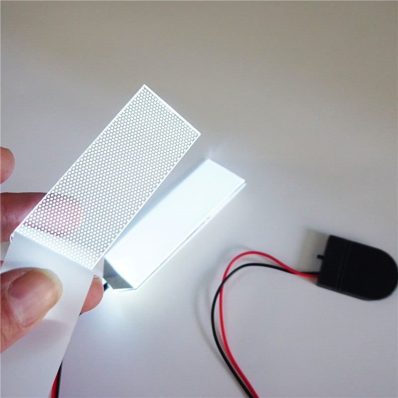 Flexible Bendable DIY LED Light Eyes Kits for Iron Man Halloween Helmet Mask Eye Light Cosplay Accessories Can Cropped Props
