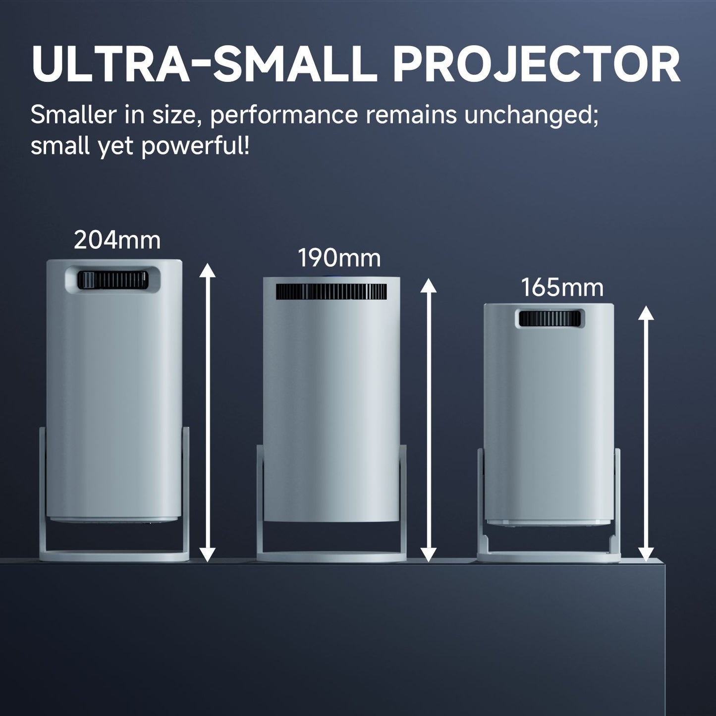 HONGTOP P30PRO Smart Mini Projector Android 14 WiFi6 BT 5.0 Support 4K 1280*720P Smart Home Cinema Outdoor Portable Projector