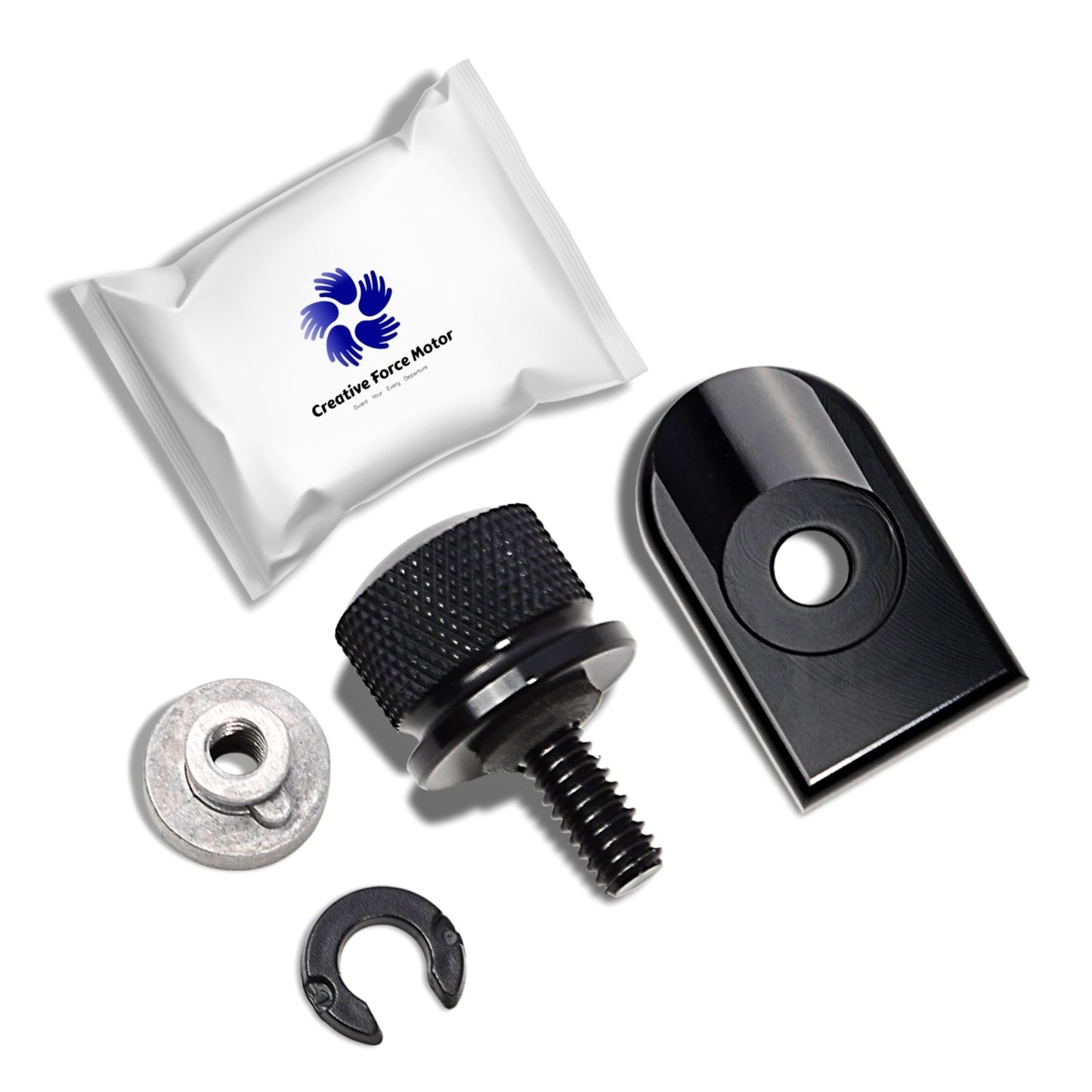 Rear Fender Seat Bolt Nut Tab Screw Motorcycles Mount Knob Cover For Harley Sportster XL Dyna Softail Breakout Touring Universal