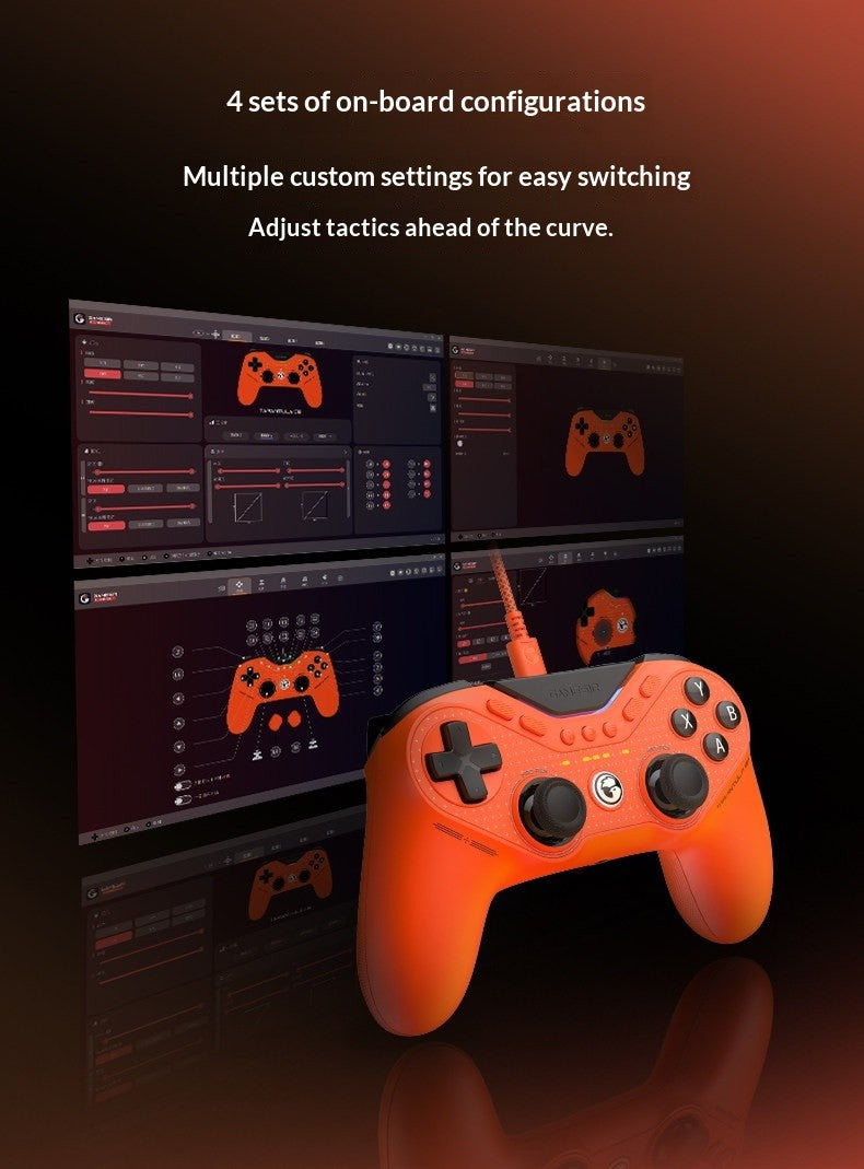 GameSir T3 Pro 8k Nine-Tailed Fox Wired Esports Controller for PC/Switch – JS13Pro TMR Joystick Hall Effect Triggers