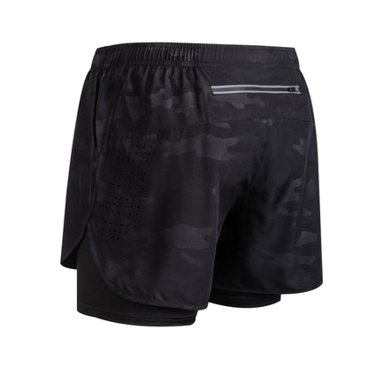 Gym Shorts Men Running Shorts with Liner Pockets Towel Loop Quick Dry Lightweight Workout Men's Breathable Athletic Sport Shorts