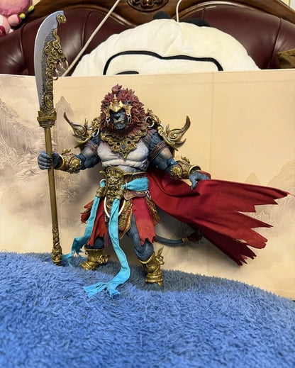 Fury Toys 1/12 Azure Lion Demon King Boneco de Ação Versão Dourada Versão Clássica Brinquedos de Modelo Colecionáveis Figuras de Enfeite de Mesa Presente